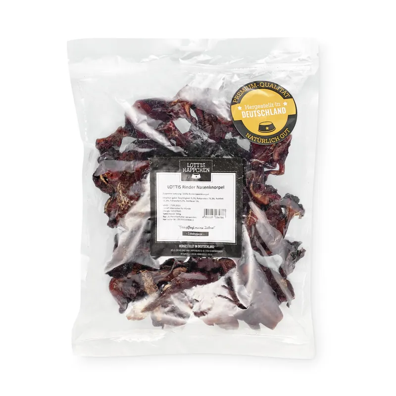 LOTTIS HÄPPCHEN Rinder Nasenknorpel 500 g Top-Preis
